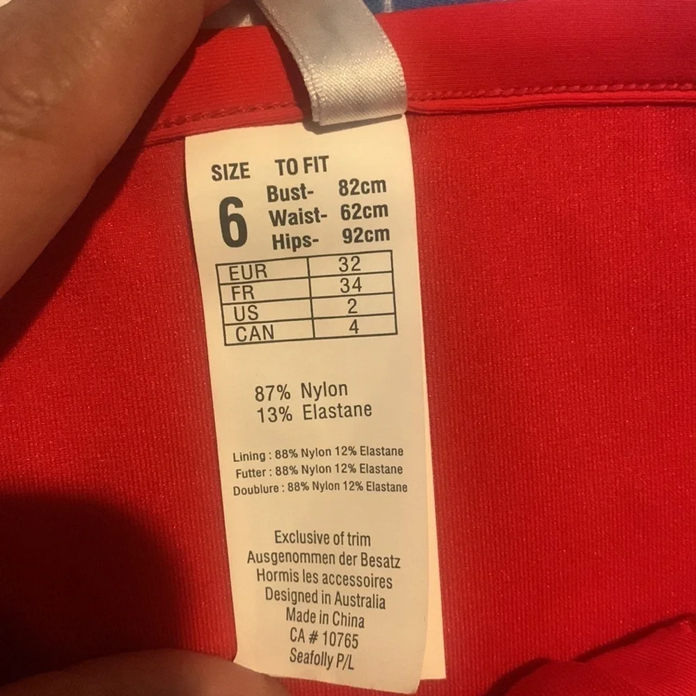 SEAFOLLY BRAZILIAN TIE-SIDE BIKINI BOTTOM new without tag